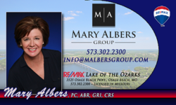 Realty Business Card- Mary Albers 573-302-2300 email: info@malbersgroup.com