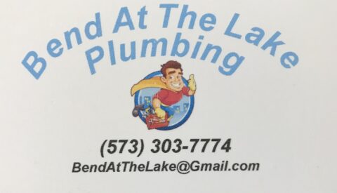 Plumbing Business Card. Bend at the Lake Plumbing 573-303-7774 email bendatthelake@gmail.com