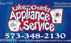 Appliance Service Business Card- 573-348-2130 Brian Murray