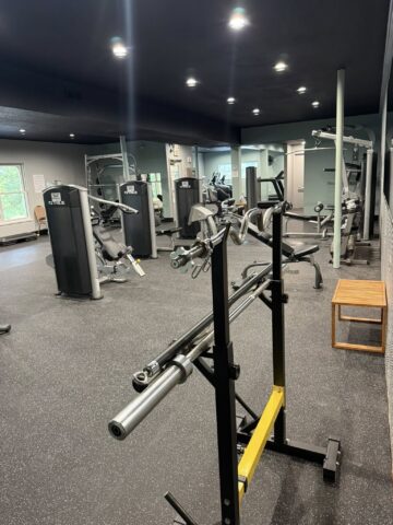 Gym Image: weight section repeated, larger view